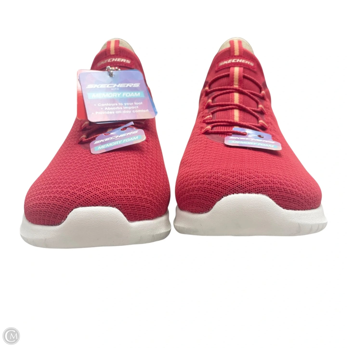 Shoes Athletic By Skechers In Red, Size: 11