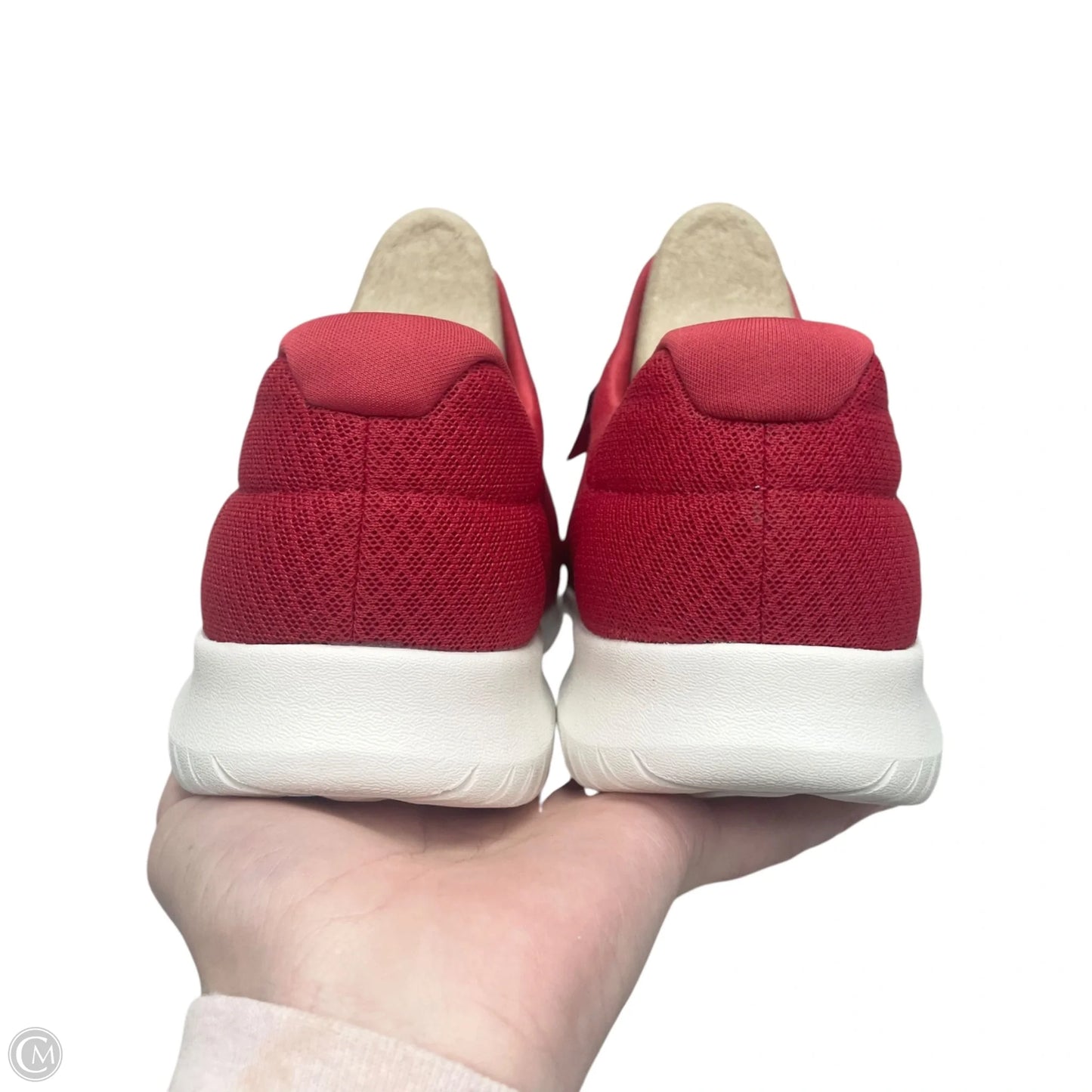 Shoes Athletic By Skechers In Red, Size: 11