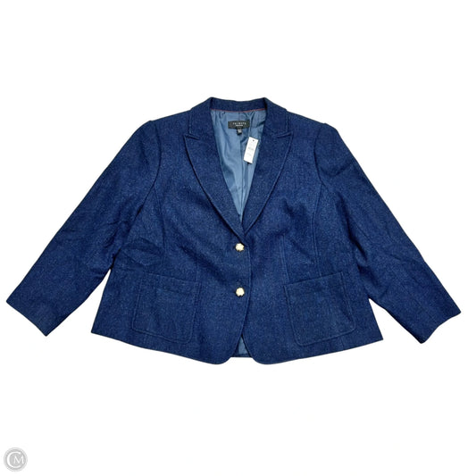 Blazer By Talbots In Blue, Size: 2Xp