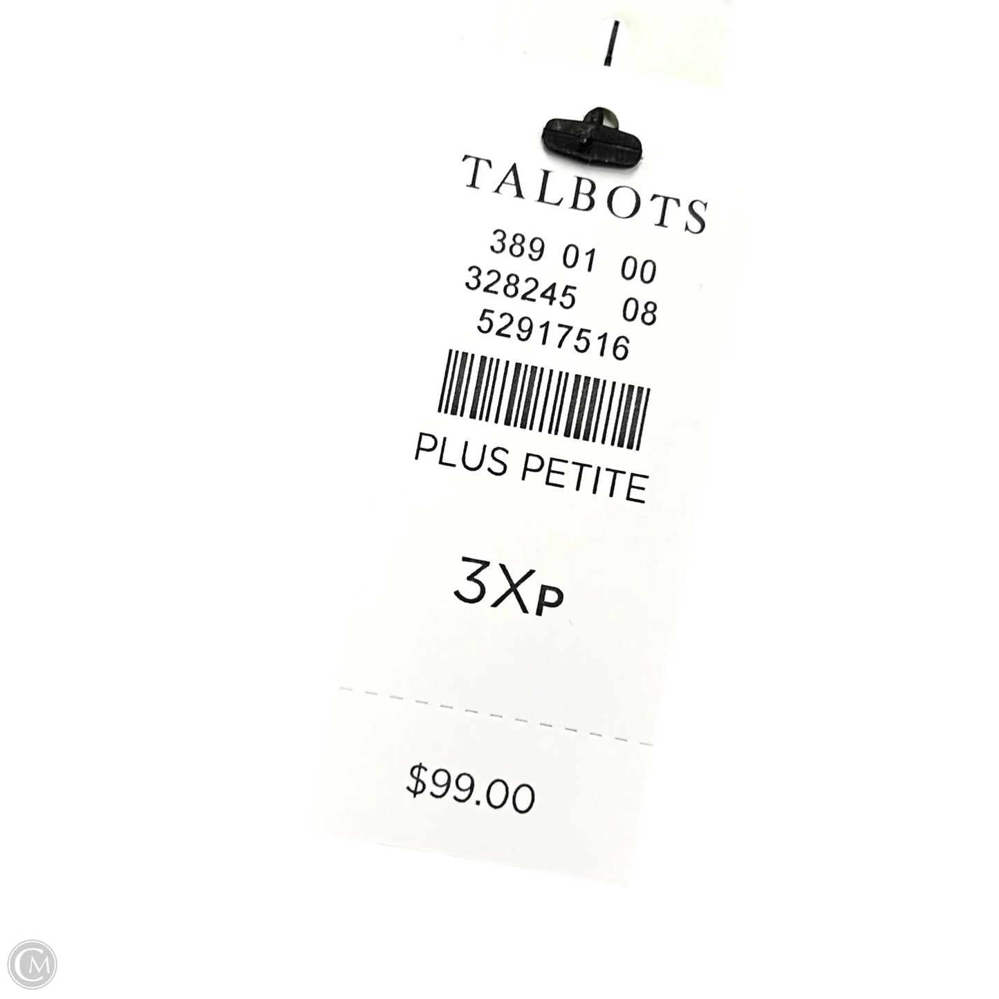 Jacket Denim By Talbots In Blue Denim, Size: 3Xp