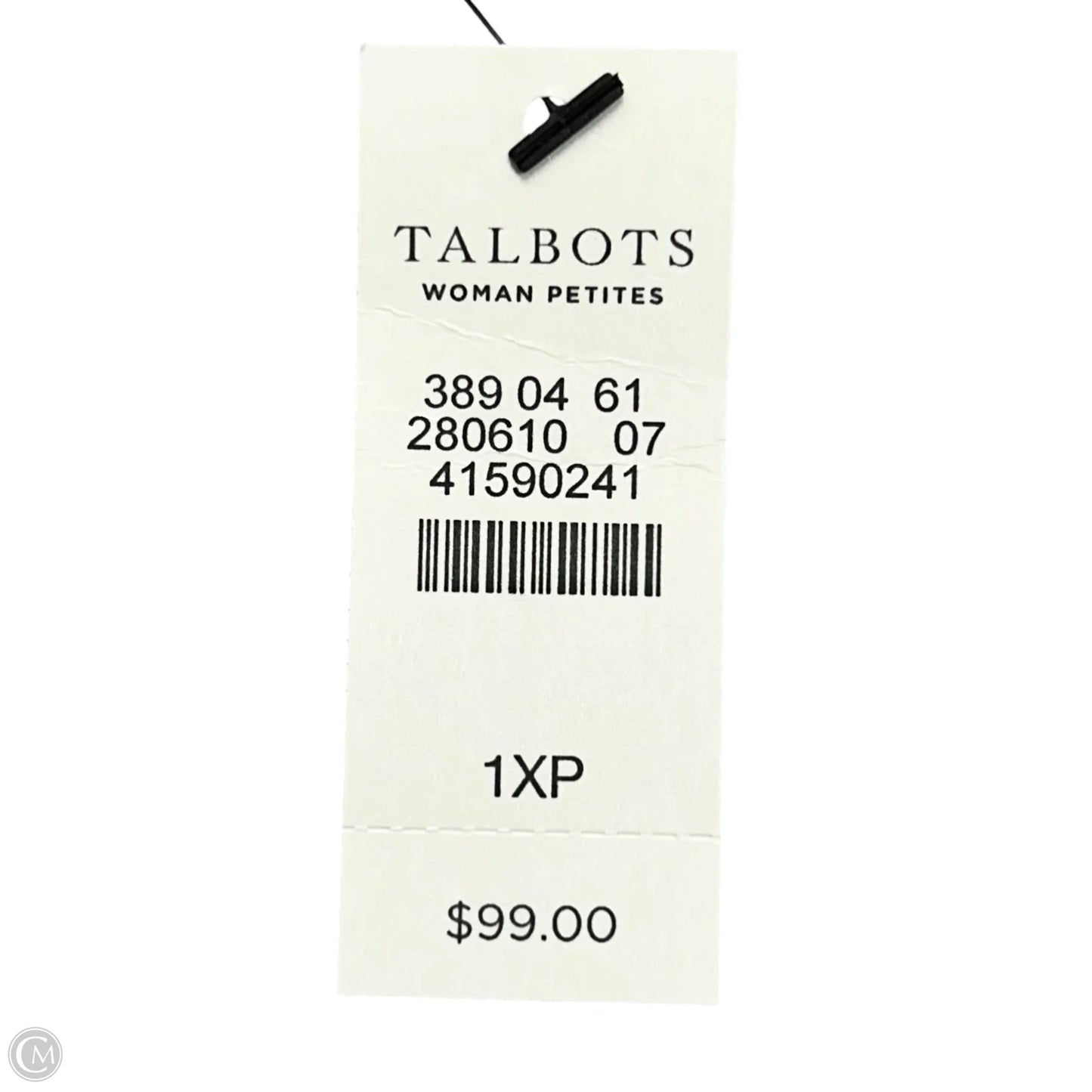 Jacket Denim By Talbots In Blue Denim, Size: 1Xp