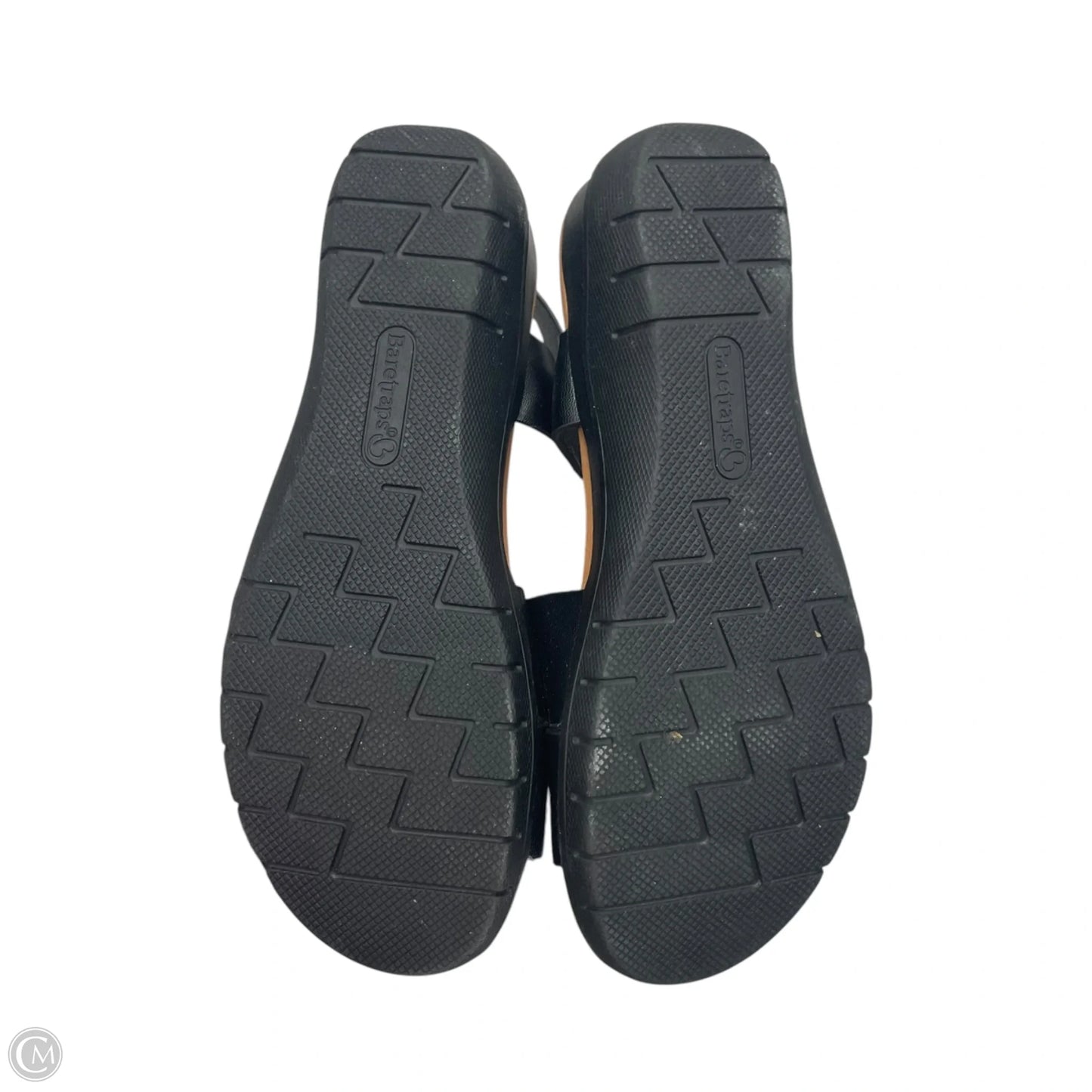 Sandals Heels Wedge By Bare Traps In Black, Size: 8