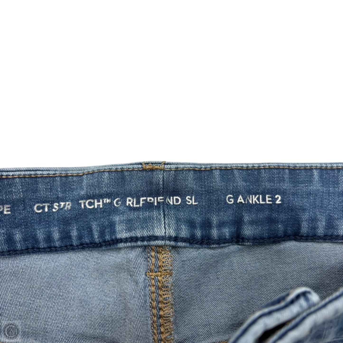 Jeans Skinny By Chicos In Blue Denim, Size: L