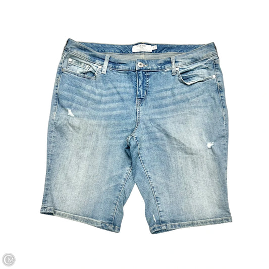 Shorts By Torrid In Blue Denim, Size: 16