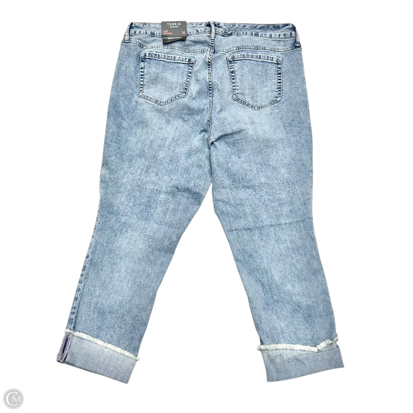 Jeans Skinny By Torrid In Blue Denim, Size: 16