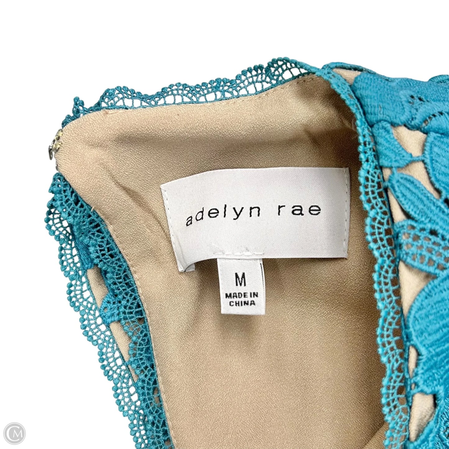 Dress Party Midi By Adelyn Rae In Teal, Size: M