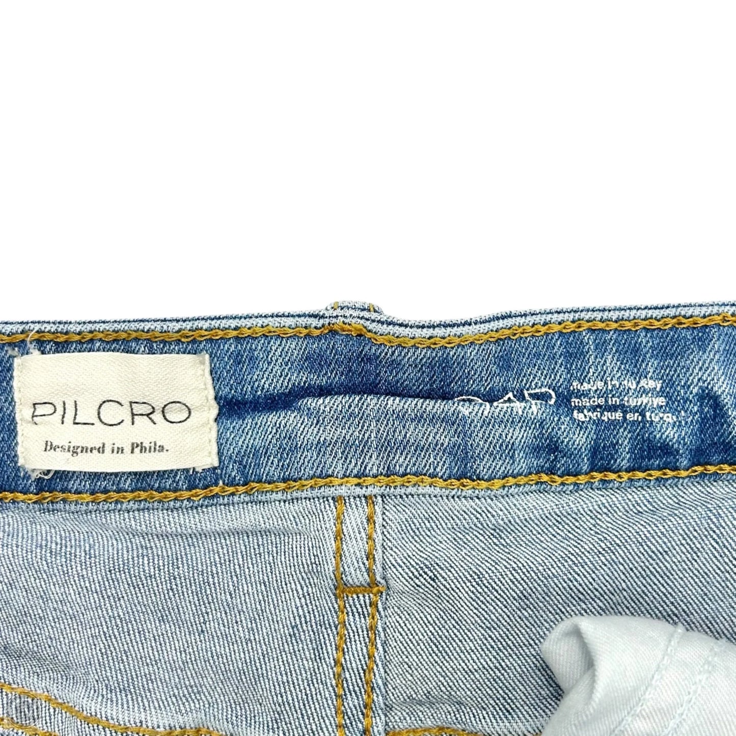 Jeans Straight By Pilcro In Blue Denim, Size: 18p