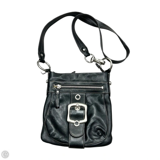 Crossbody Leather By B. Makowsky, Size: Medium