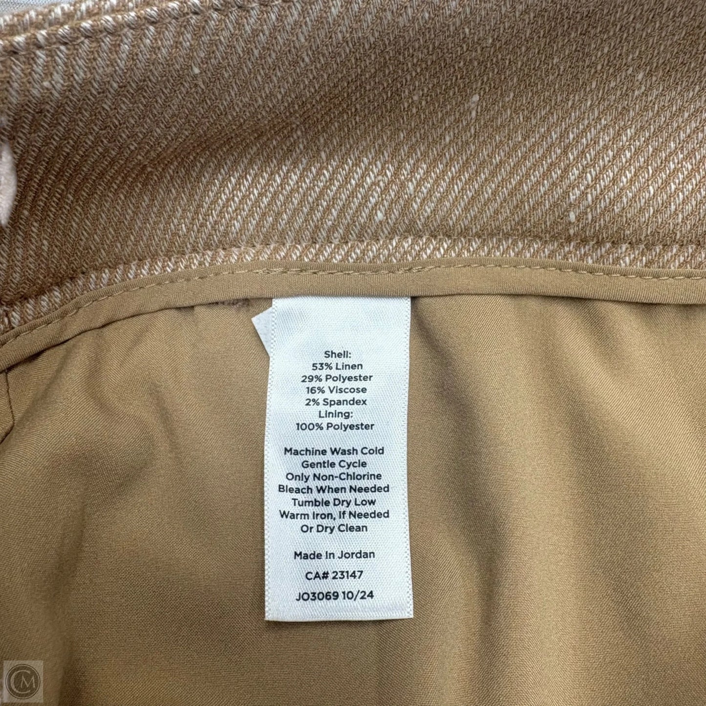 Pants Dress By Talbots In Tan, Size: 14