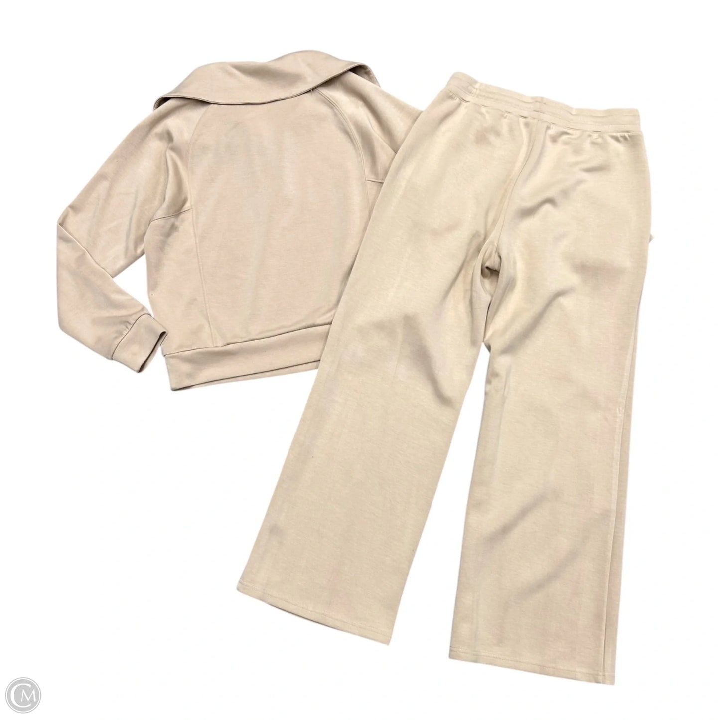 Pants Set 2pc In Tan, Size: M