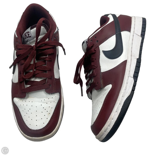 Shoes Sneakers By Nike In Maroon, Size: 7