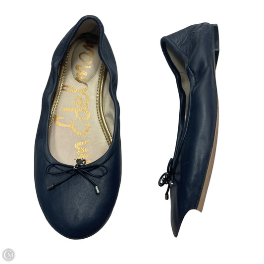Shoes Flats By Sam Edelman In Navy, Size: 8