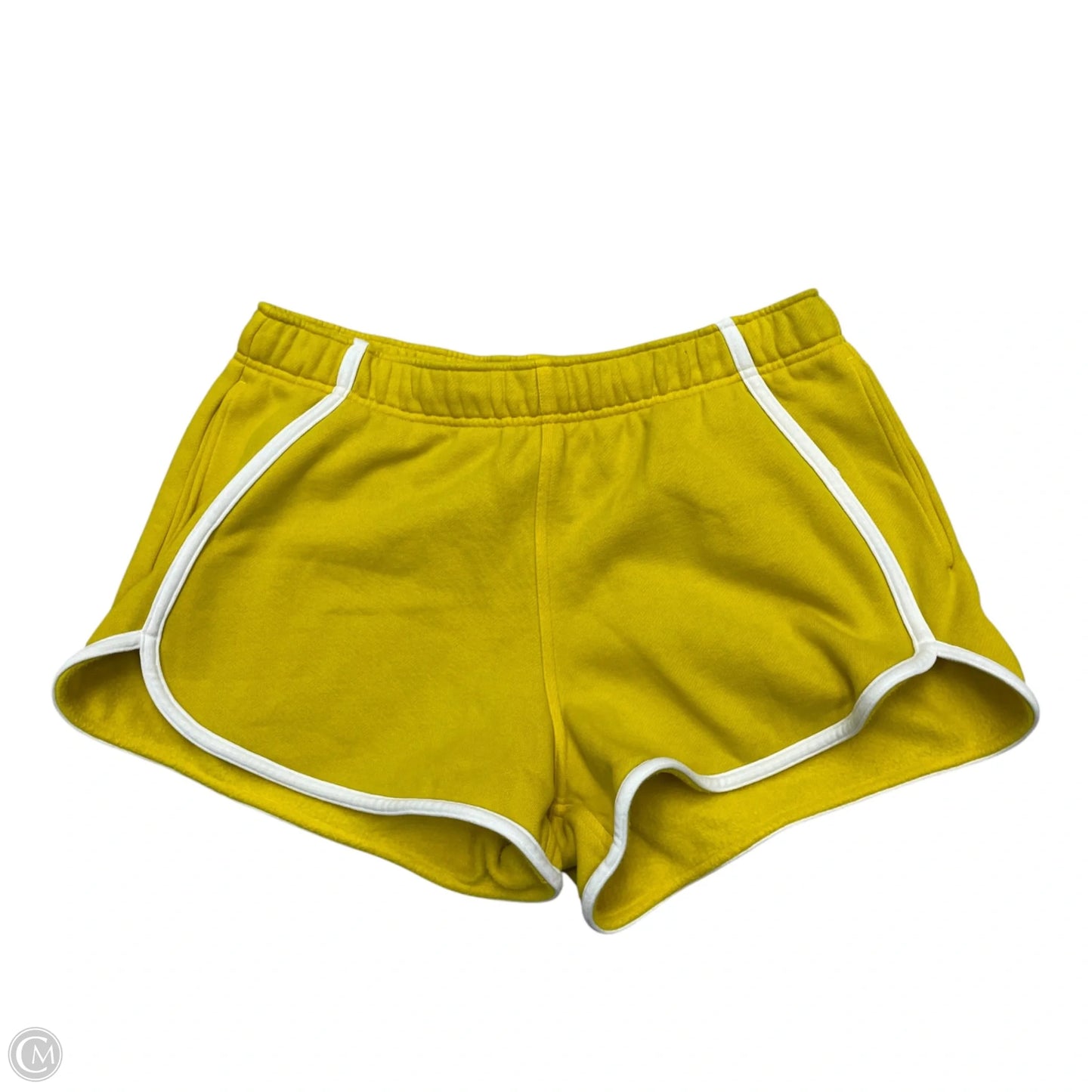 Athletic Shorts By Lululemon In Yellow, Size: L