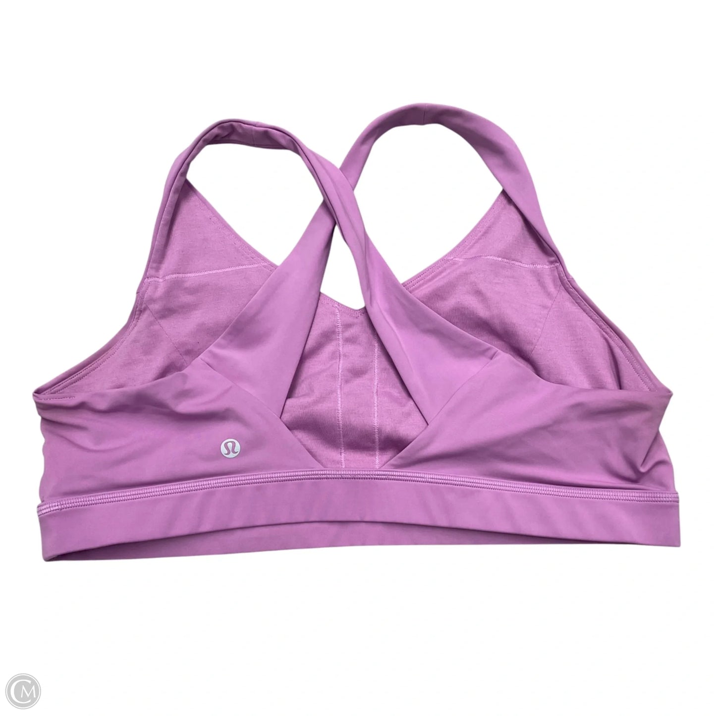 Athletic Bra By Lululemon In Purple, Size: L