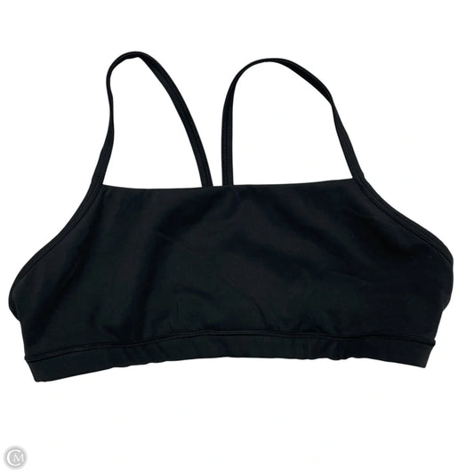 Athletic Bra By Lululemon In Black, Size: L