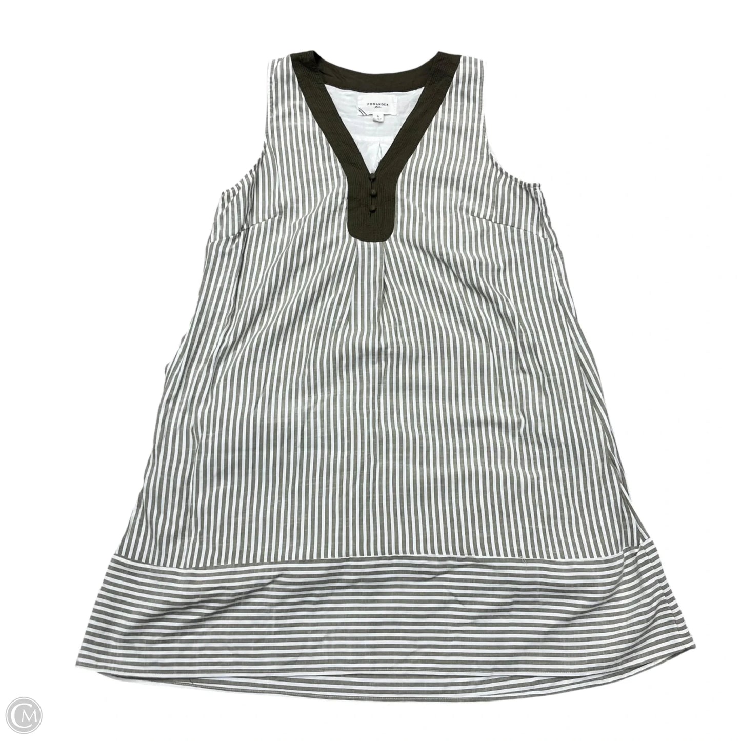 Dress Casual Short By Pomander Place In Striped Pattern, Size: L