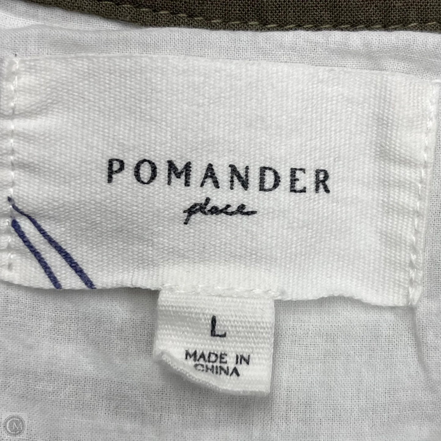 Dress Casual Short By Pomander Place In Striped Pattern, Size: L