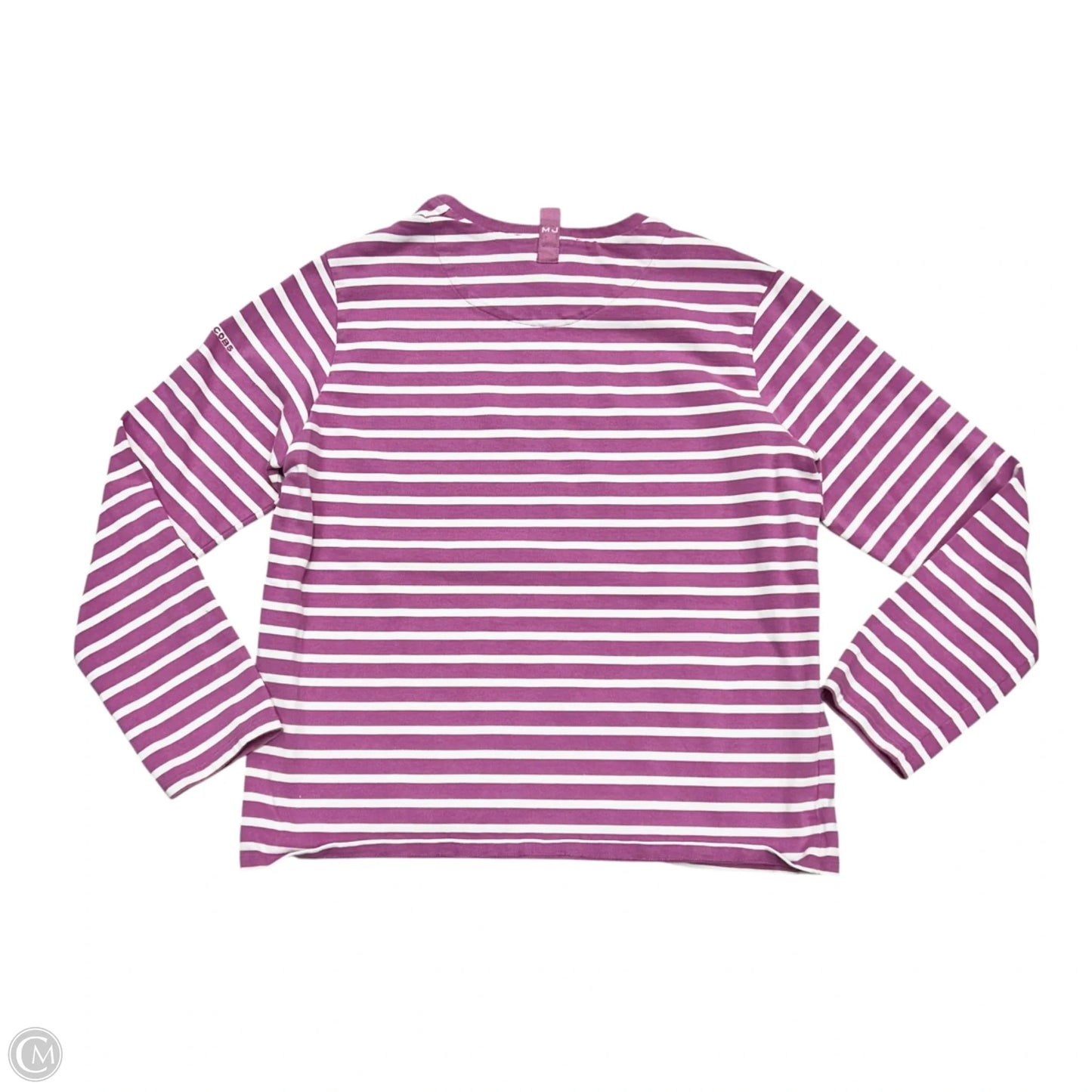 Top Long Sleeve Luxury Designer By Marc Jacobs In Striped Pattern, Size: L