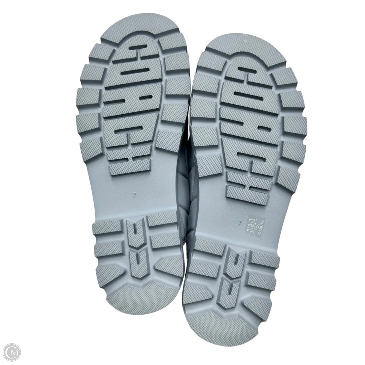 Shoes Designer By Coach In Grey, Size: 7