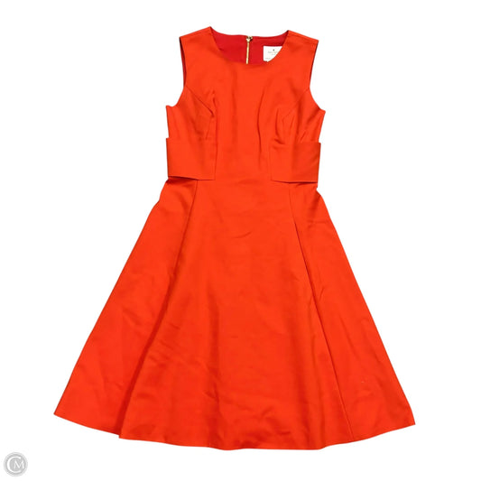 Dress Designer By Kate Spade In Orange, Size: Xs