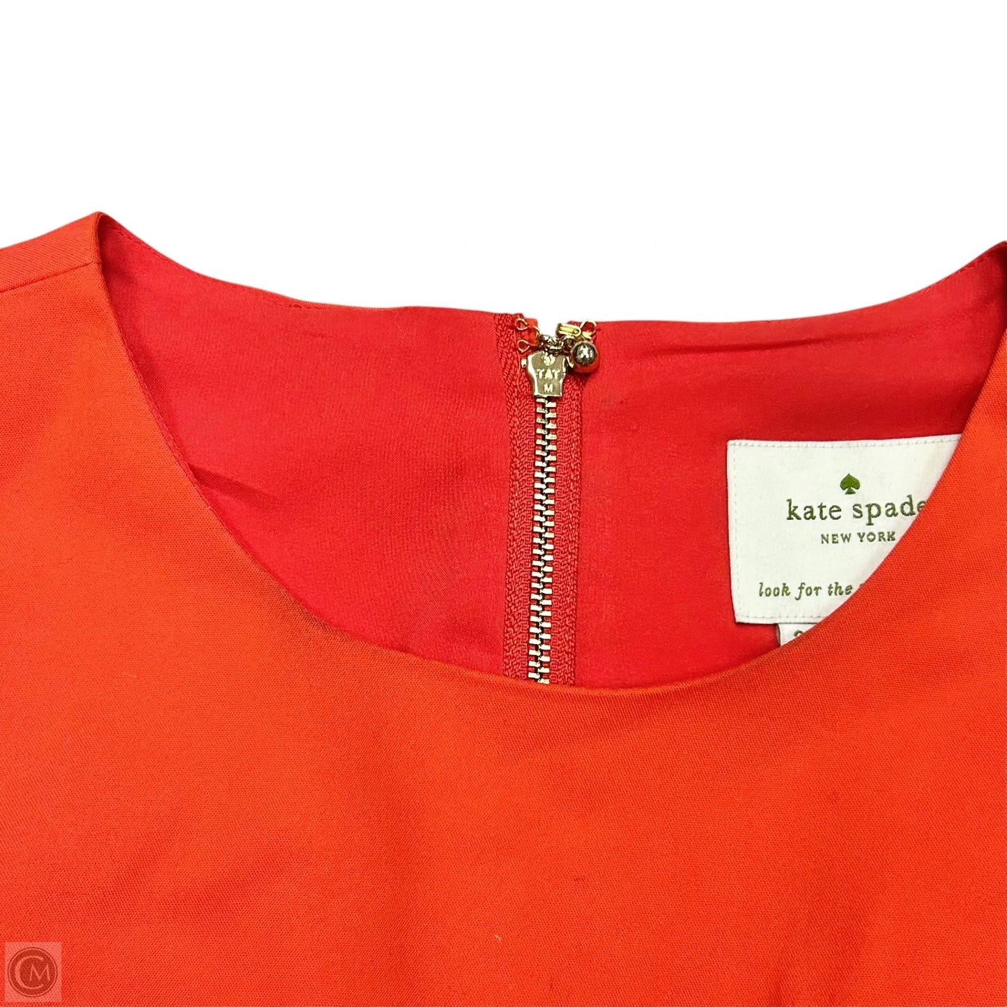 Dress Designer By Kate Spade In Orange, Size: Xs