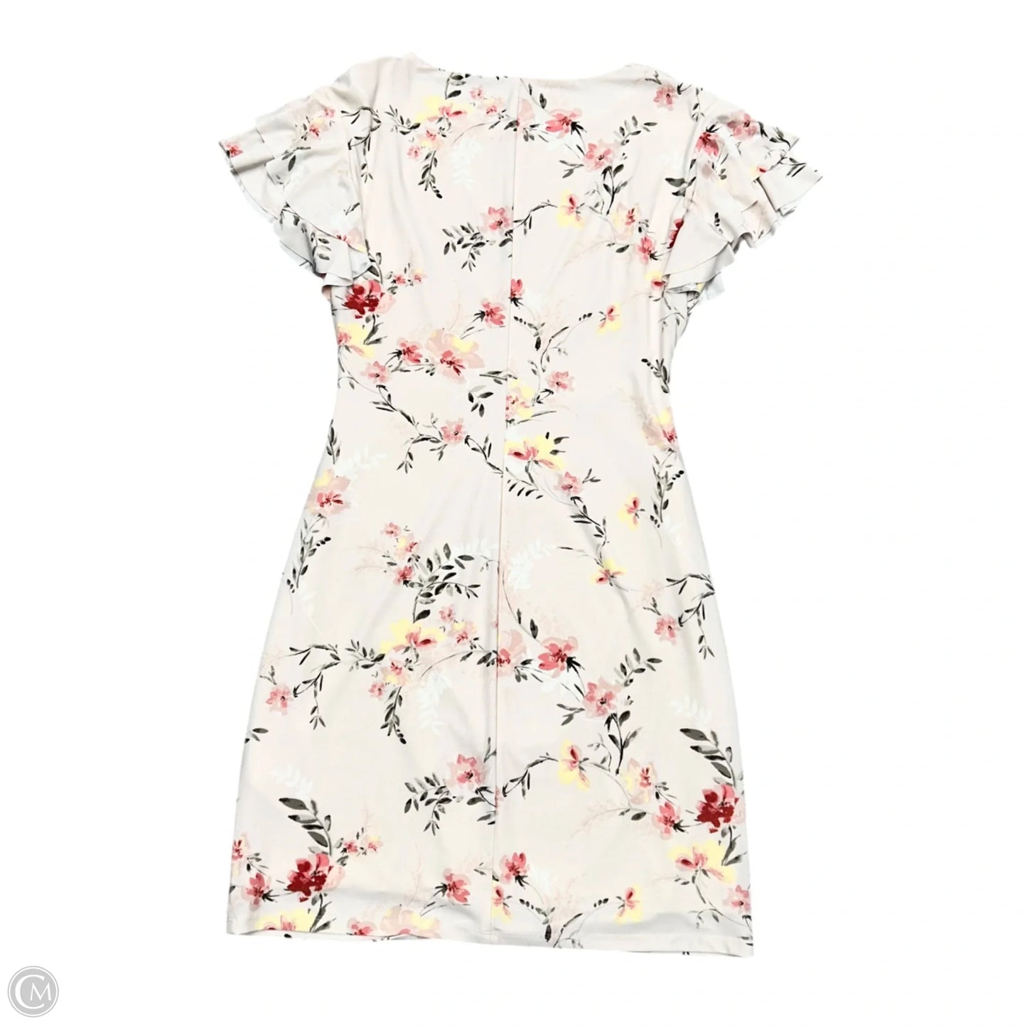 Dress Party Midi By Lauren By Ralph Lauren In Pink, Size: M