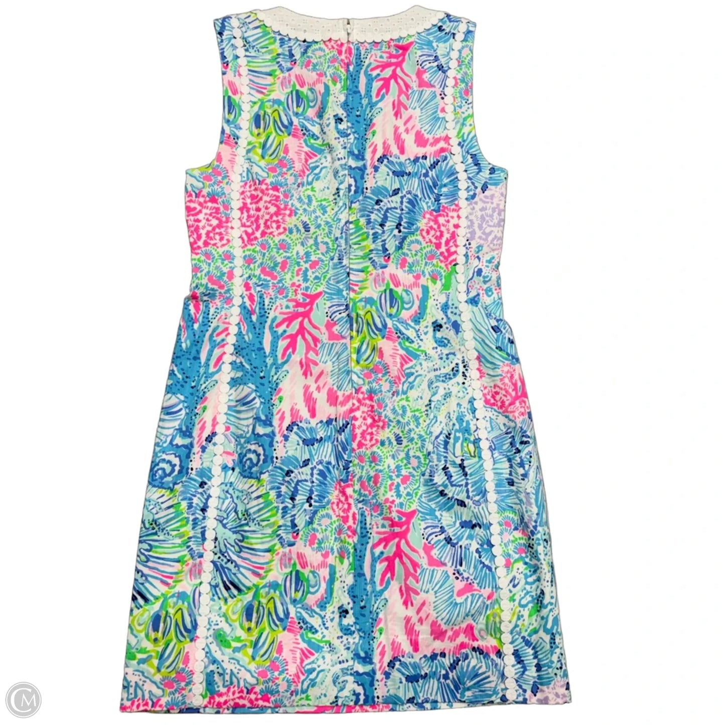 Dress Designer By Lilly Pulitzer In Blue & Pink, Size: S