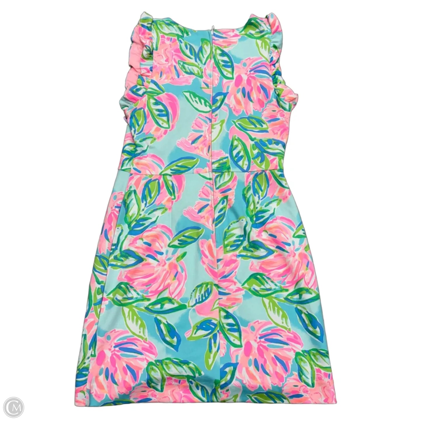 Dress Designer By Lilly Pulitzer In Blue & Pink, Size: S