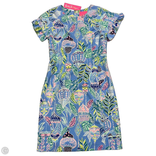 Dress Designer By Lilly Pulitzer In Blue & Pink, Size: S