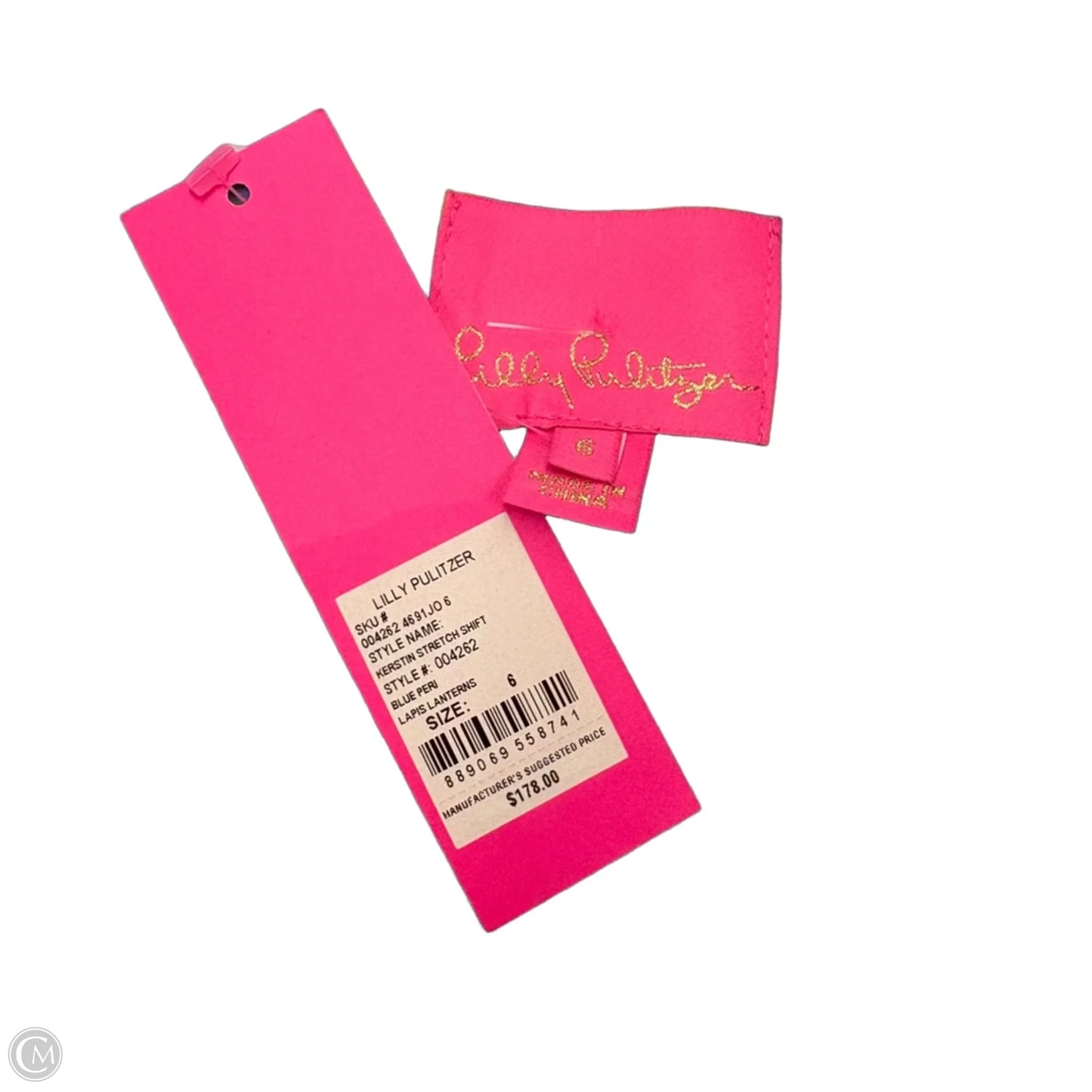 Dress Designer By Lilly Pulitzer In Blue & Pink, Size: S