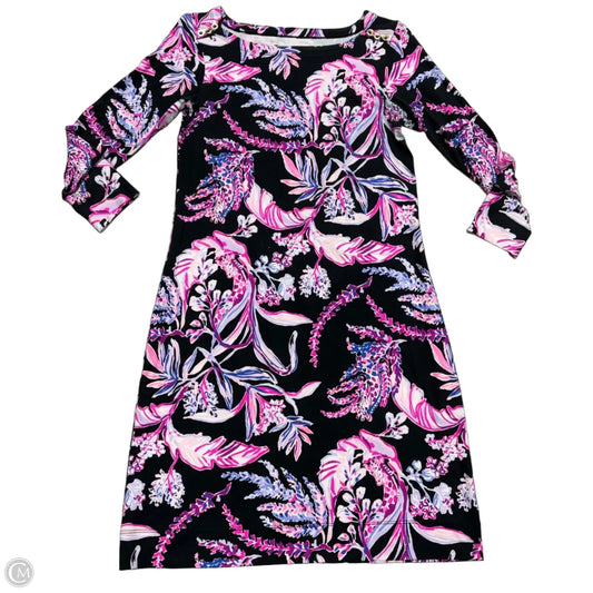 Dress Designer By Lilly Pulitzer In Black & Purple, Size: Xs