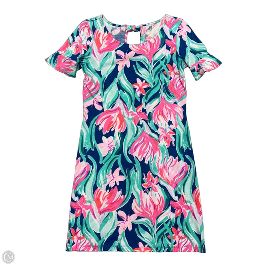 Dress Designer By Lilly Pulitzer In Blue & Pink, Size: Xs
