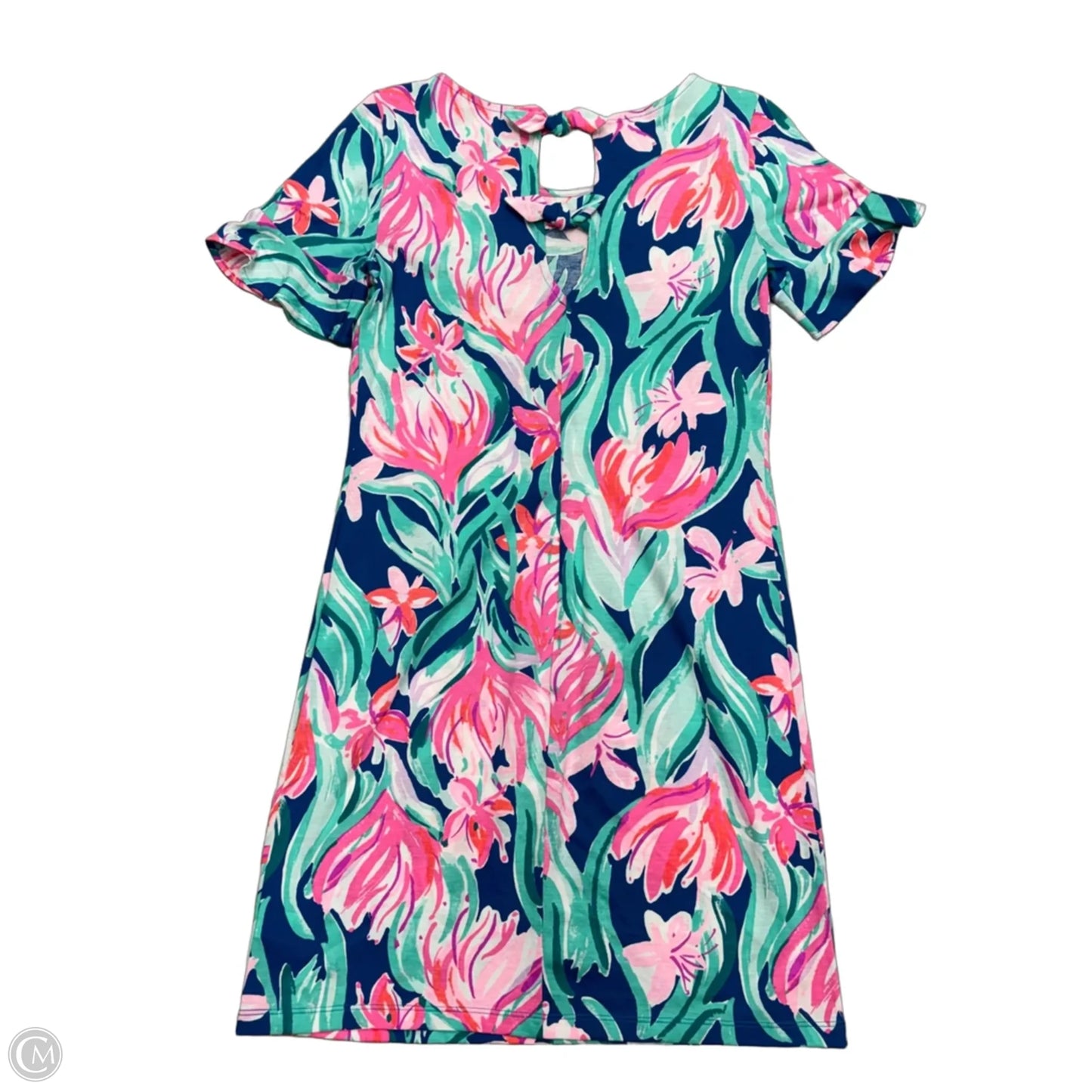 Dress Designer By Lilly Pulitzer In Blue & Pink, Size: Xs