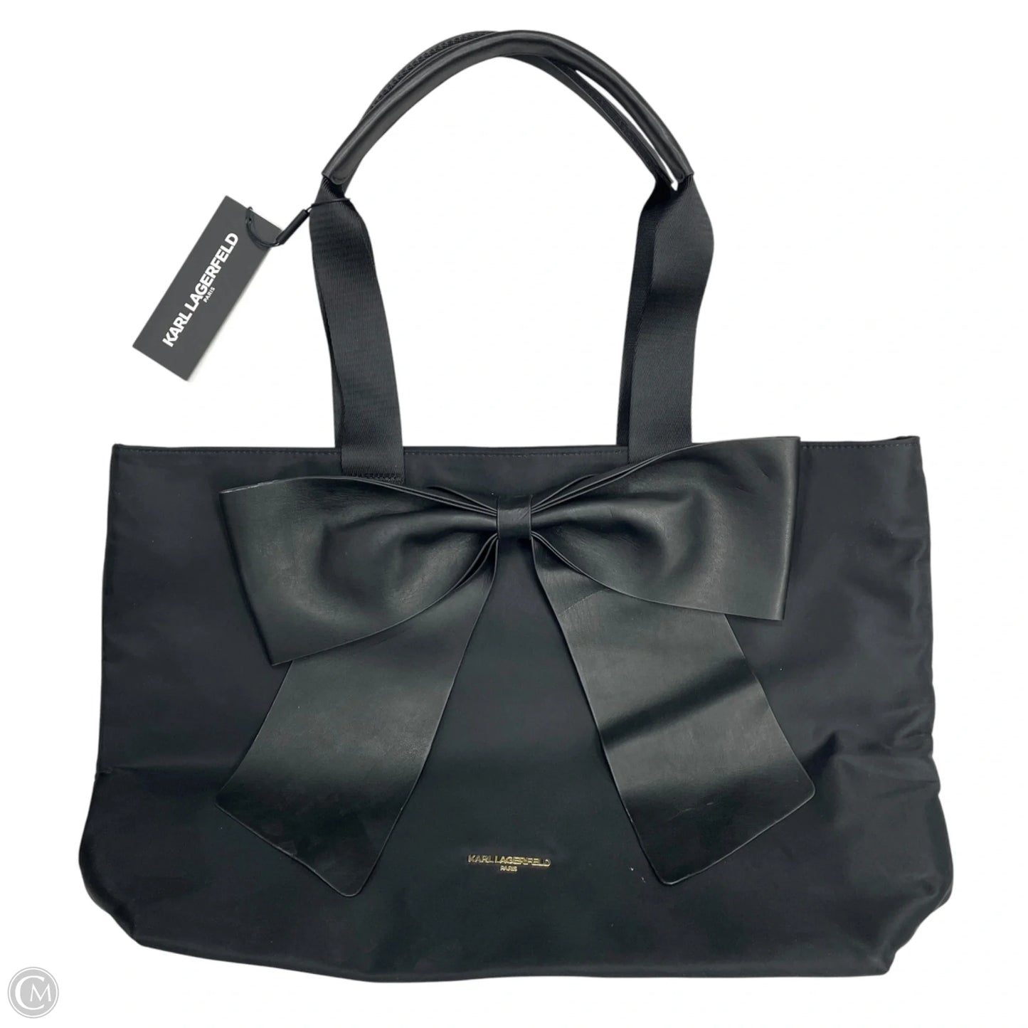 Tote Designer By Karl Lagerfeld, Size: Large