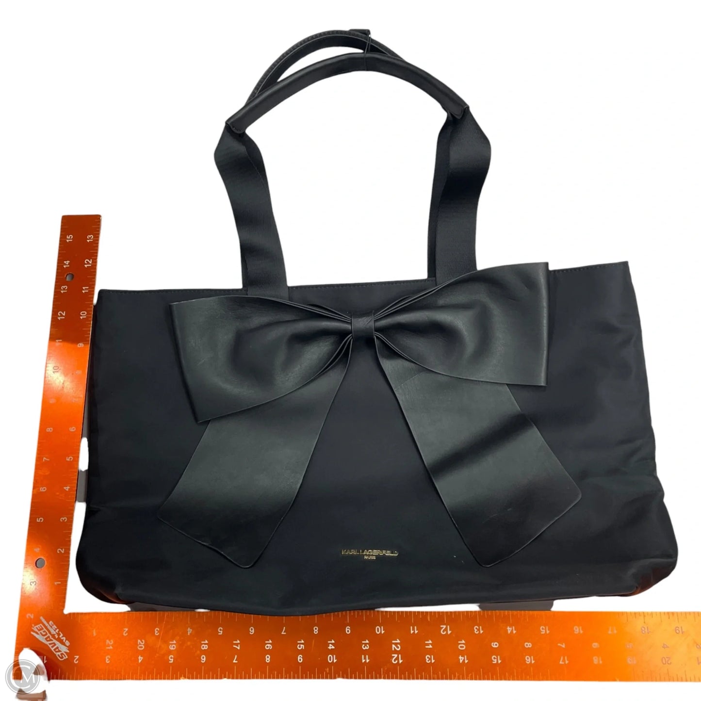 Tote Designer By Karl Lagerfeld, Size: Large