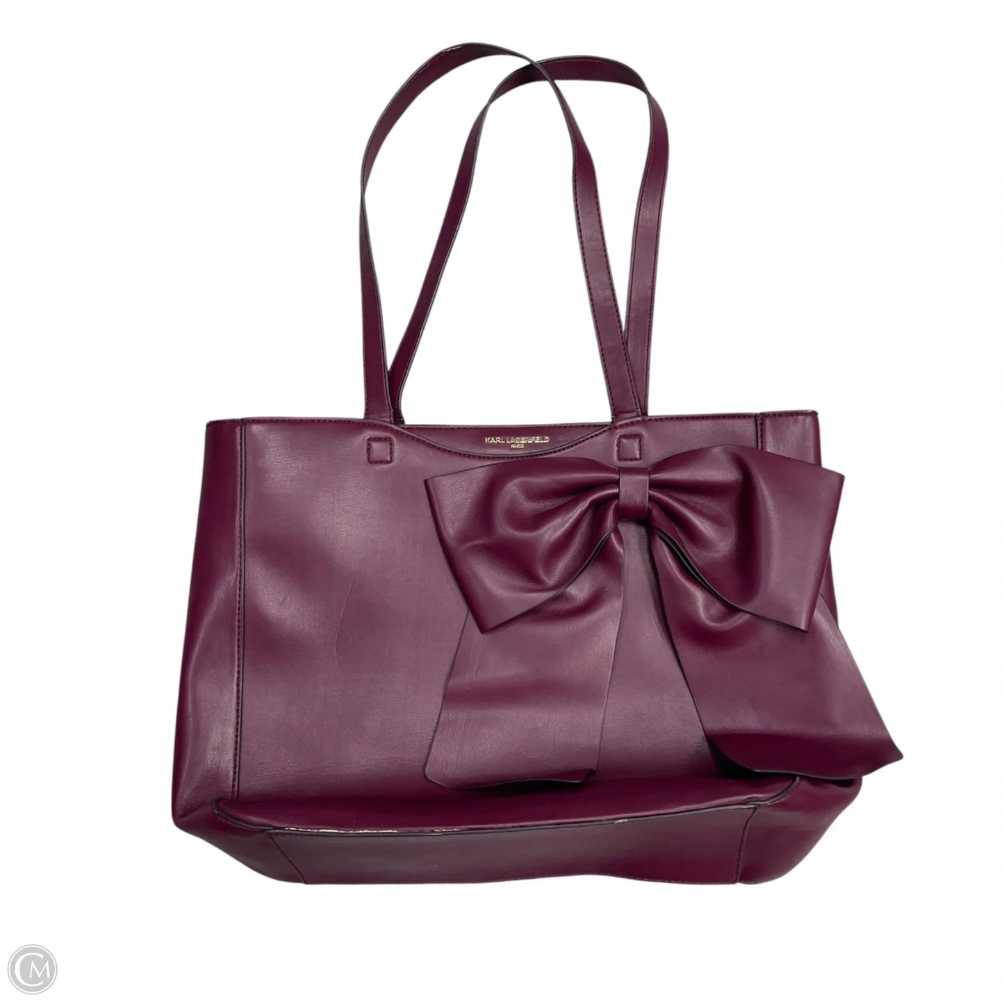 Tote Designer By Karl Lagerfeld, Size: Large