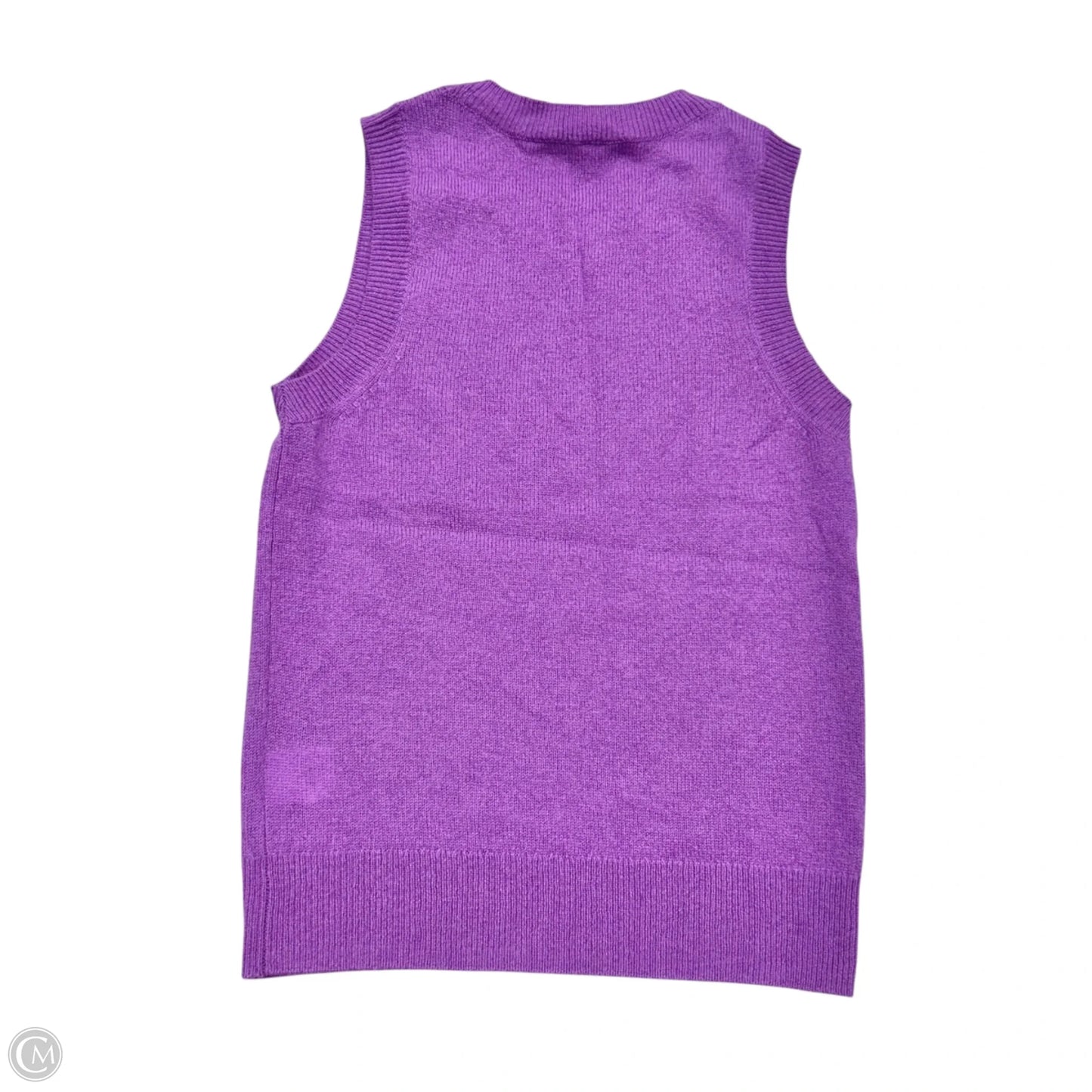 Vest Sweater By Veronica Beard In Purple, Size: Xs