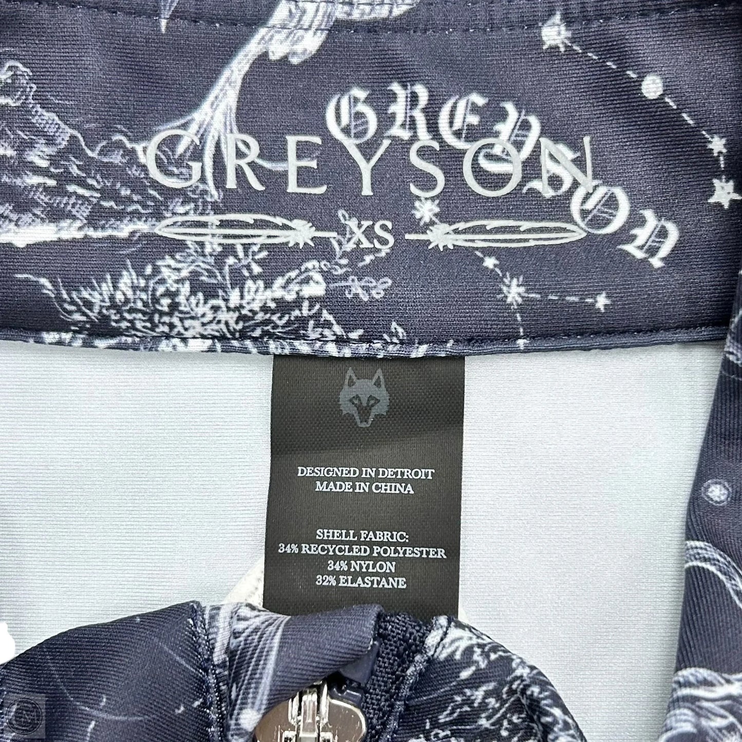 Athletic Dress By Greyson In Blue & White, Size: Xs