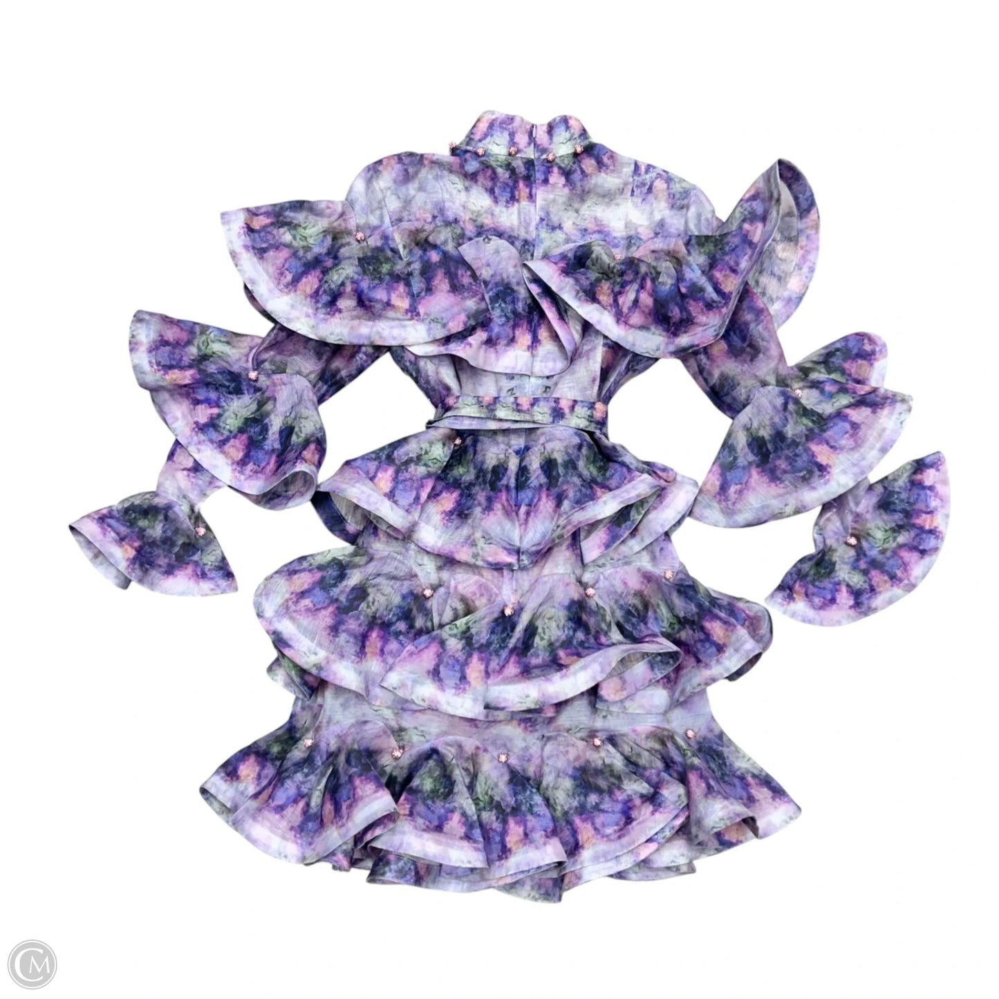 Dress Party Short By Zimmermann In Purple, Size: Xs