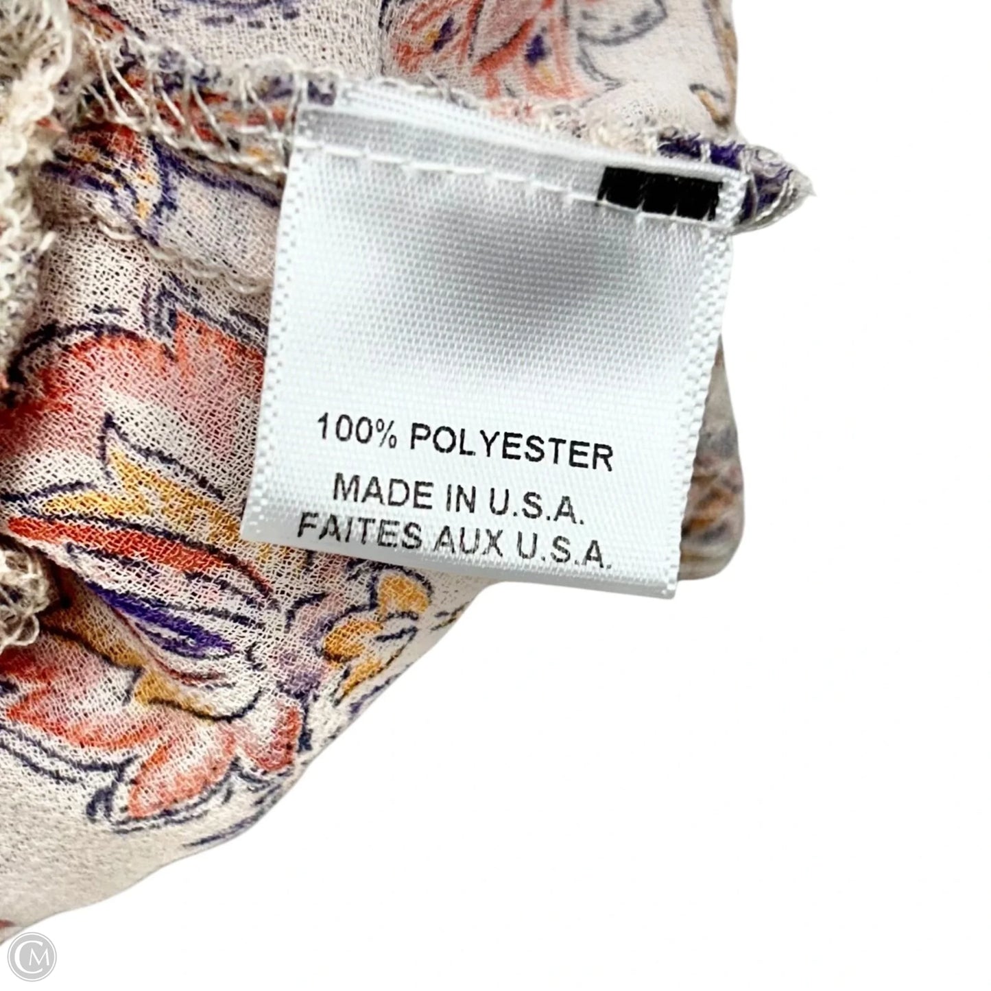 Dress Designer By Misa In Paisley Print, Size: Xs