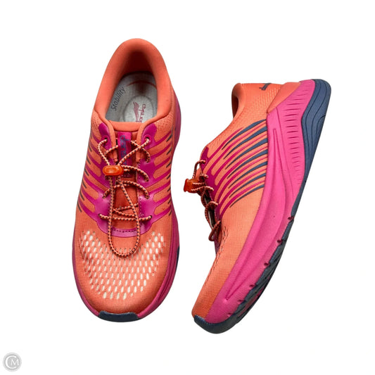 Shoes Sneakers By Dansko In Orange & Pink, Size: 7.5
