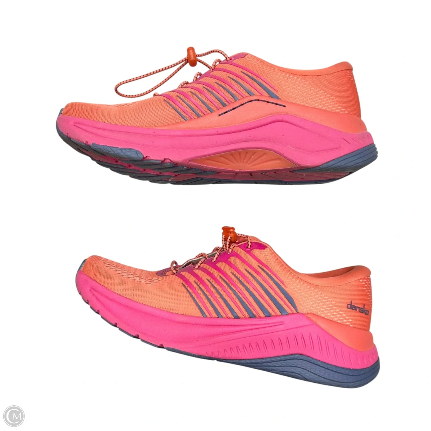Shoes Sneakers By Dansko In Orange & Pink, Size: 7.5