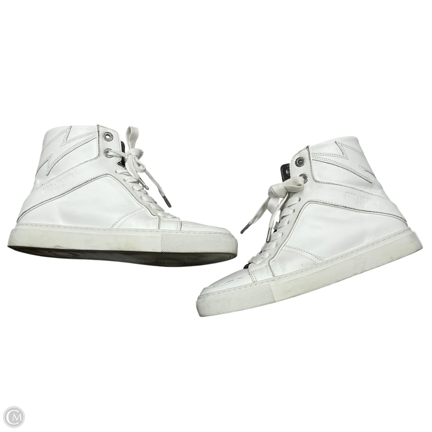 Shoes Sneakers By Zadig And Voltaire In White, Size: 6.5