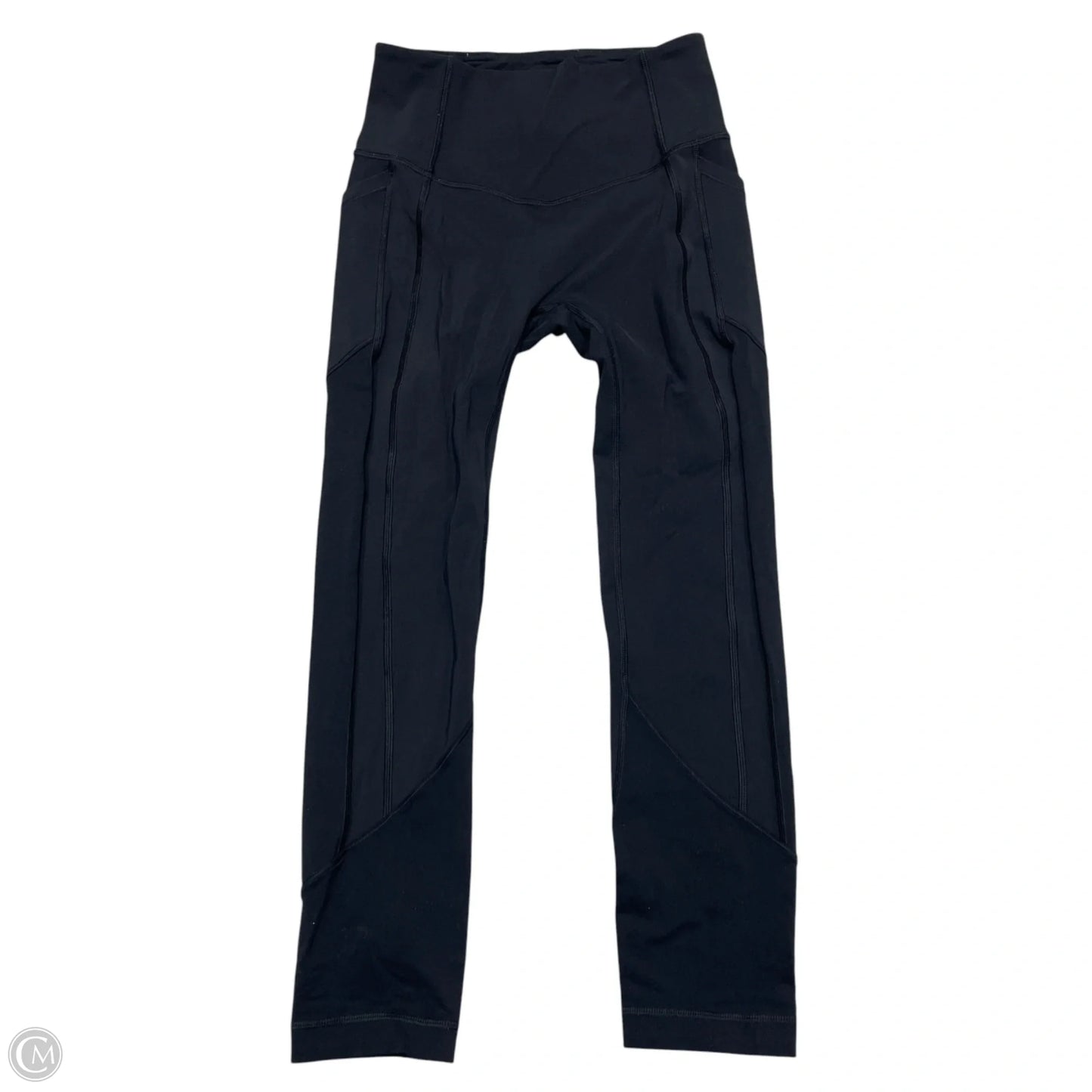 Athletic Capris By Lululemon In Black, Size: S