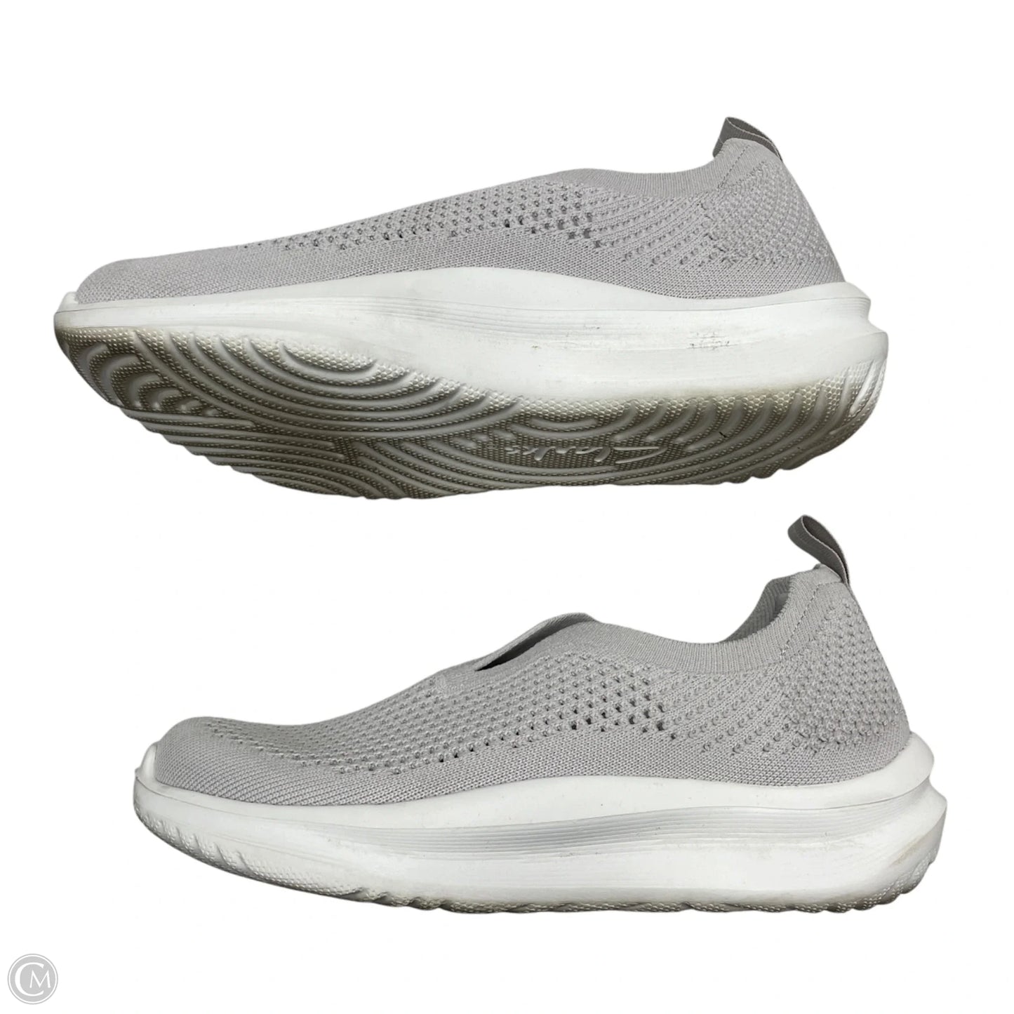 Shoes Sneakers By Clarks In Grey, Size: 7.5