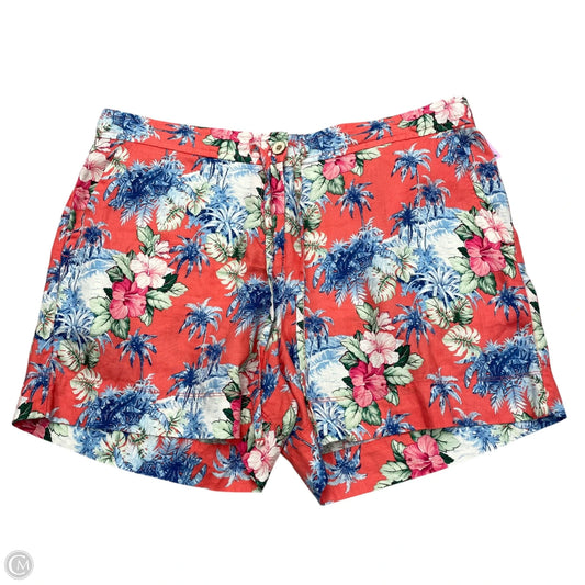 Shorts By Tommy Bahama In Tropical Print, Size: L