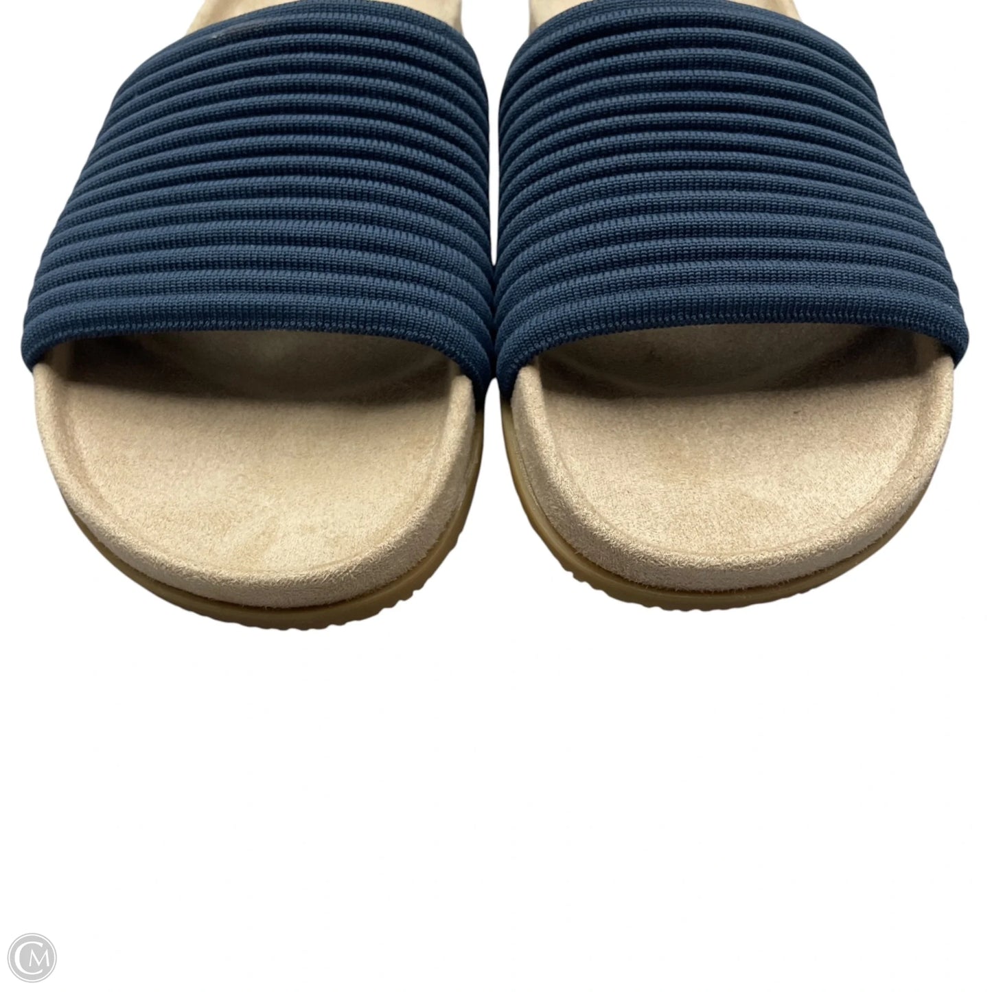 Sandals Flats By Vionic In Navy, Size: 11