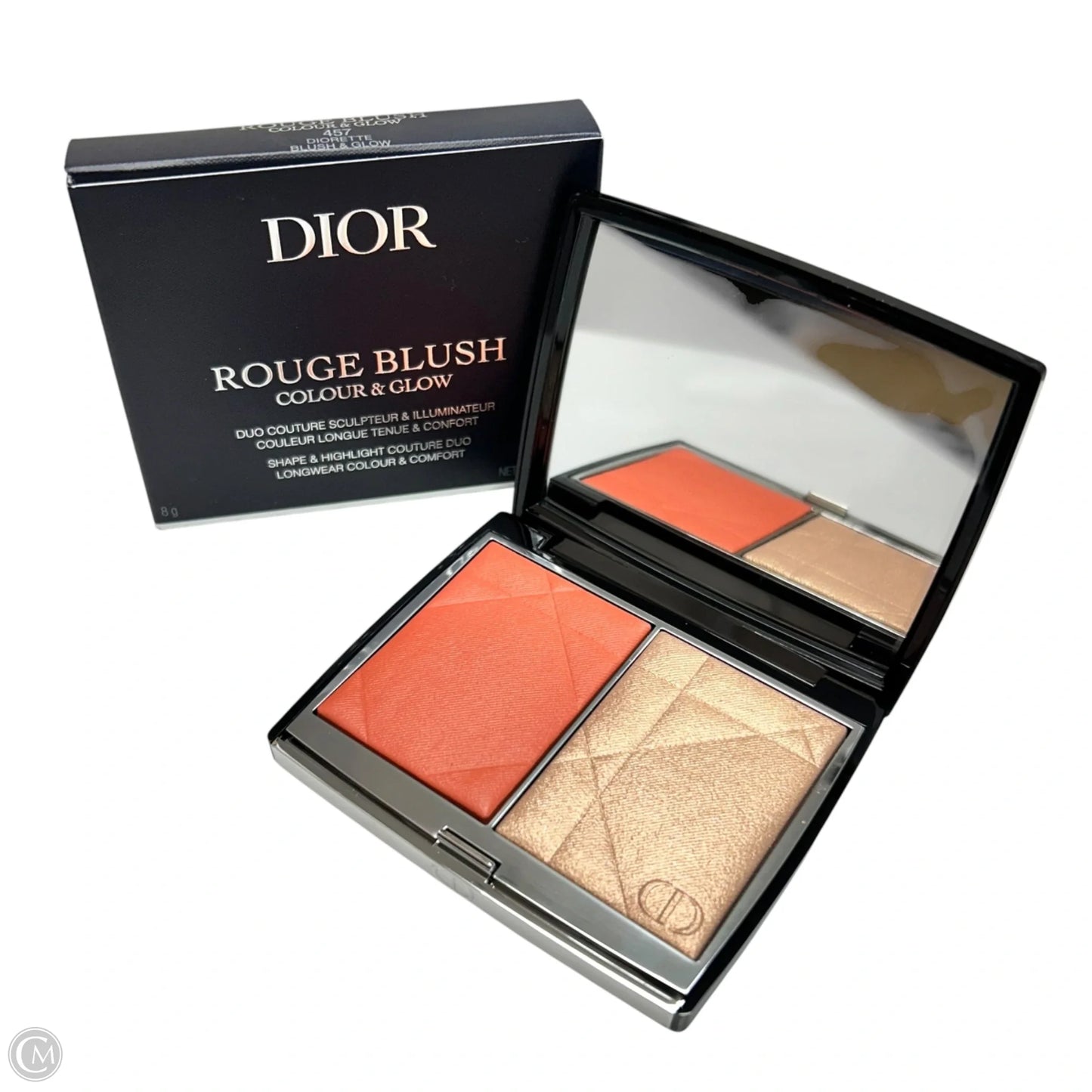 Blush Luxury Designer By Dior, Size: Medium