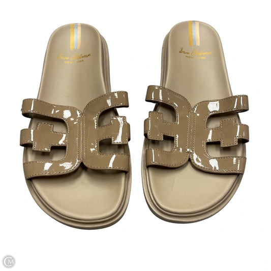 Sandals Flats By Sam Edelman In Tan, Size: 9