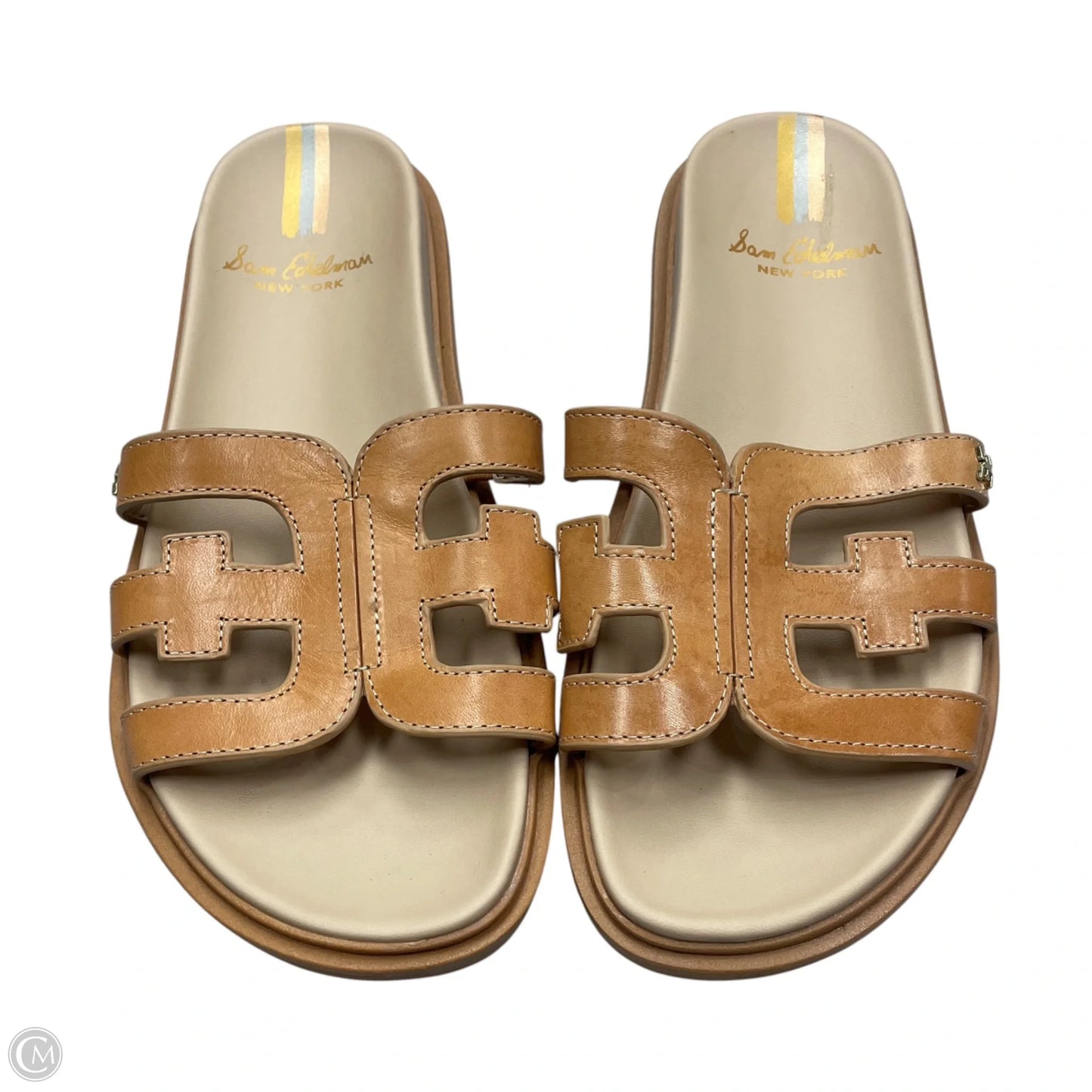 Sandals Flats By Sam Edelman In Tan, Size: 9
